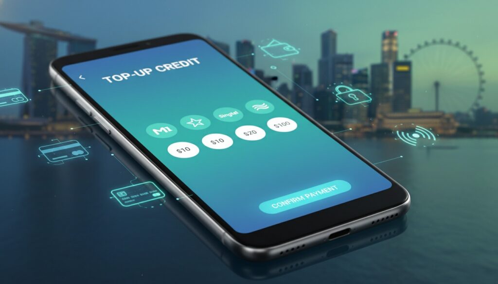 5 Fastest Ways to Top Up Your Mobile Credit in Singapore