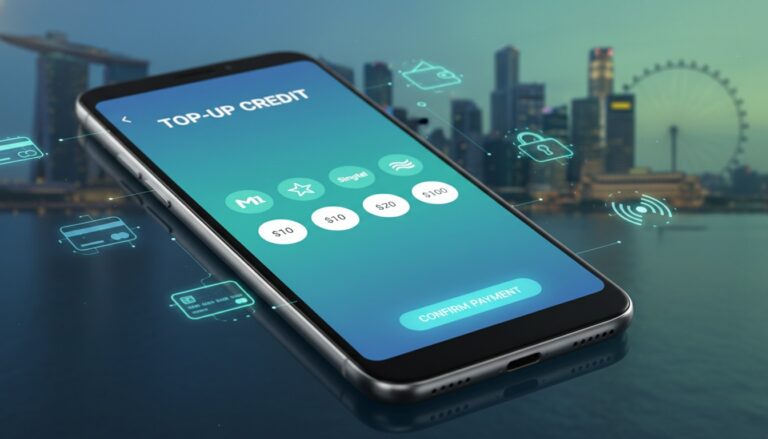 5 Fastest Ways to Top Up Your Mobile Credit in Singapore