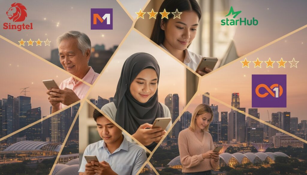 Honest Customer Reviews: What Users Really Think About Singapore’s Major Telcos